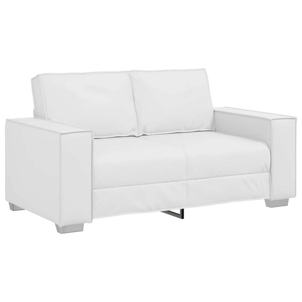 vidaXL Soffa Vit 160 x 78 x 84 cm tyg