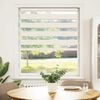 vidaXL Rullgardin zebra 100x150 cm tyg bredd 95,9 cm polyester
