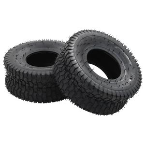 vidaXL D&auml;ck och innerslang till s&auml;ckk&auml;rra 4 delar 15x6.00-6 4PR gummi