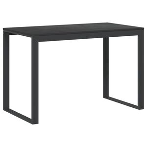 vidaXL Datorbord svart 110x60x73 cm sp&aring;nskiva