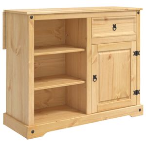 vidaXL K&ouml;ks&ouml; set 2 st Honungsvax 112 x 70 x 91,5 cm Massivt furu