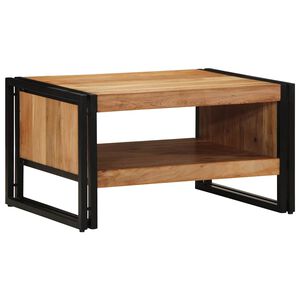 vidaXL Soffbord 70x50x38 cm massivt tr&auml; akacia