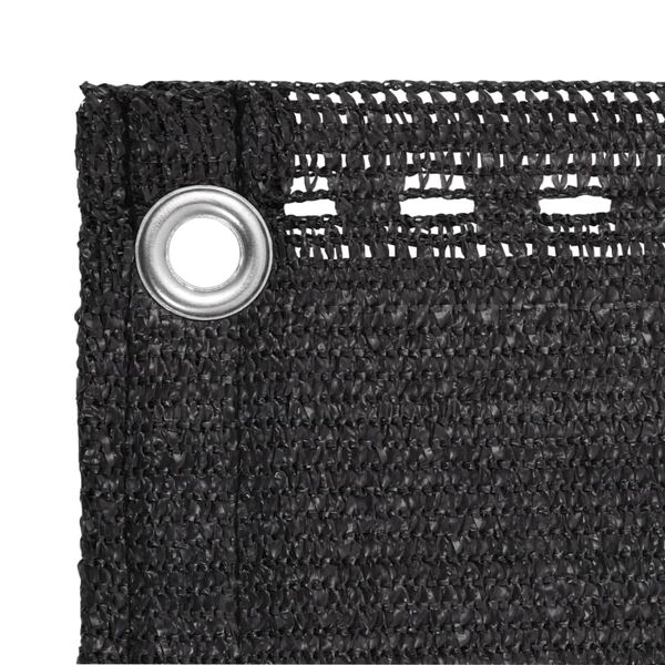 vidaXL Balkongskärm HDPE 90 x 400 cm antracit