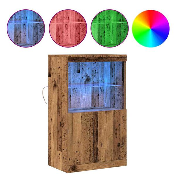 vidaXL Sideboard Brun 60 x 37 x 100 cm Konstruerat trä