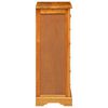 vidaXL Kommode Naturf&auml;rg 45 x 35 x 100,5 cm Massivt mahognytr&auml;