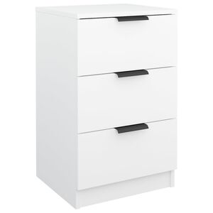 vidaXL S&auml;ngbord vit 40x36x65 cm
