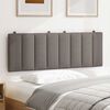 vidaXL Headboard Cushion "Hanko" Taupe 120 cm Fabric
