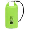vidaXL Vattent&auml;t packp&aring;se gr&ouml;n 20 L PVC