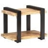 vidaXL S&auml;ngbord 50x40x40 cm grovt mangotr&auml;