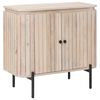 vidaXL Sideboard 70 x 30 x 65 cm Massivt mangotr&auml; och konstruerat tr&auml;
