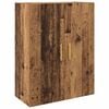 vidaXL V&auml;ggsk&aring;p Gammalt tr&auml; 69,5 x 34 x 90 cm Konstruerat tr&auml;