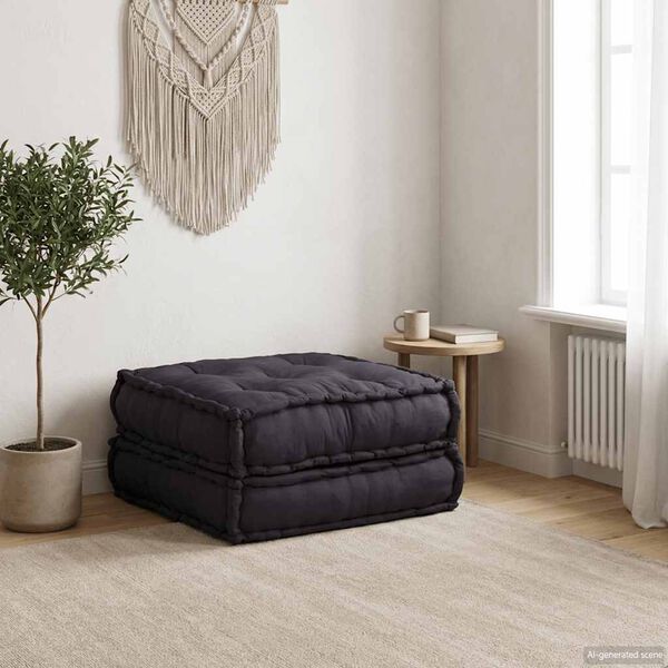 vidaXL Modul&auml;r soffa antracit 70x70x36 tyg