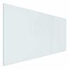 vidaXL Glas eldstad platta Transparent 100 x 50 cm Glas