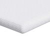 vidaXL Madrasskydd Vit 200 x 200 cm Jacquard tyg
