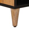 vidaXL TV-sk&aring;p med d&ouml;rr Naturf&auml;rg 80 x 31,5 x 46 cm Massivt mangotr&auml;