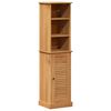 vidaXL Badrumsm&ouml;belset VIGO 2 st Brun och honungsgul 37 x 34 x 150 cm