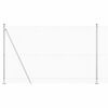 vidaXL Stängselstolpe Silver 10 x 1,6 m (12 x 12 mm nät) Stål