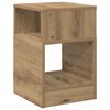 vidaXL Sidobord Artisan Ek 30,5 x 30 x 45 cm Konstruerat tr&auml;