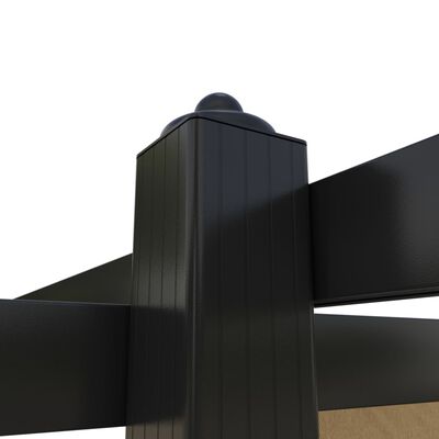 vidaXL Paviljong med infällbart tak 3x3 m taupe
