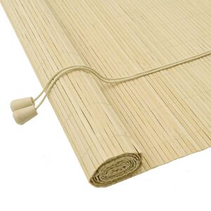 vidaXL Rullgardin Naturlig 130 x 220 cm Bambu