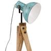 vidaXL Golvlampa 25 W n&ouml;tt bl&aring; 45x45x120 cm E27