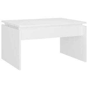 vidaXL Soffbord vit 68x50x38 cm konstruerat tr&auml;