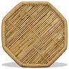 vidaXL Soffbord bambu oktogon 60x60x45 cm