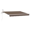 vidaXL Markis tyg Taupe 600 &times; 300 cm Polyester
