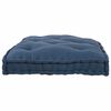 vidaXL Pallettsoffa Kudde Indigo 120 x 80 x 12 cm tyg