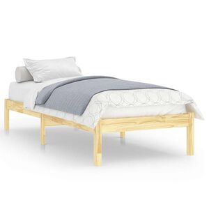 vidaXL S&auml;ngram massiv furu 90x200 cm