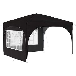 vidaXL Pop-up Partyt&auml;lt 290 x 290 x 245 cm Svart