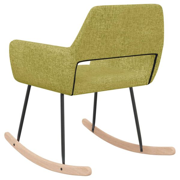 vidaXL Gungstol gr&ouml;n tyg