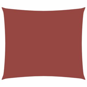 vidaXL Solsegel oxfordtyg rektangul&auml;rt 2,5x3 m terrakotta
