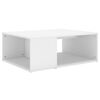 vidaXL Soffbord vit 90x67x33 cm konstruerat tr&auml;