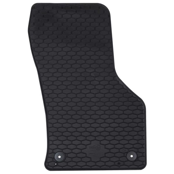 vidaXL Bilmatta 4 pcs Svart L&auml;mplig f&ouml;r VW Arteon 2017- 4D Aft Gummi