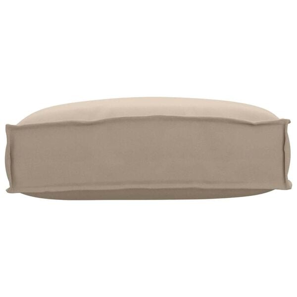 vidaXL Palldyna för ryggstöd Taupe 50 x 40 x 12 cm Oxford tyg