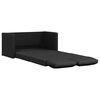 vidaXL Golvb&auml;ddsoffa 2-i-1 gr&auml;ddvit 112x174x55 cm konstl&auml;der