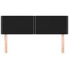 vidaXL Huvudgavlar 2 st svart 72x5x78/88 cm tyg