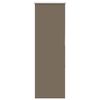 vidaXL M&ouml;rkl&auml;ggningsgardin kaffe 50x130 cm tyg bredd 45,7 cm polyester