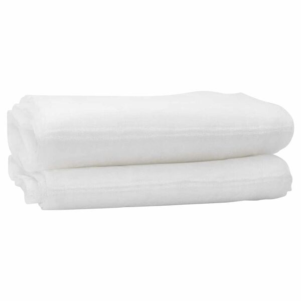 vidaXL Insektsn&auml;t Vit 2 x 25 m polyeten