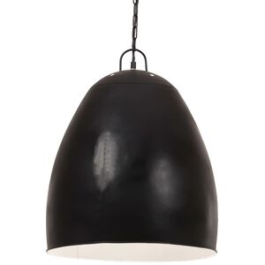 vidaXL H&auml;nglampa industriell 25 W svart rund 42 cm E27