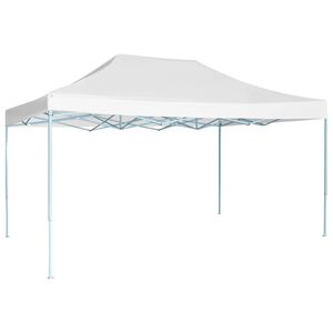 vidaXL Hopf&auml;llbart partyt&auml;lt 3x4,5 m vit