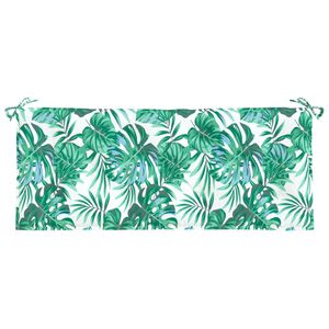 vidaXL B&auml;nkdyna f&ouml;r tr&auml;dg&aring;rden bladm&ouml;nster 120x50x7cm oxfordtyg