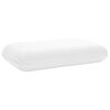 vidaXL Sovkudde 50 x 30 x 10 cm Minneskum Vit