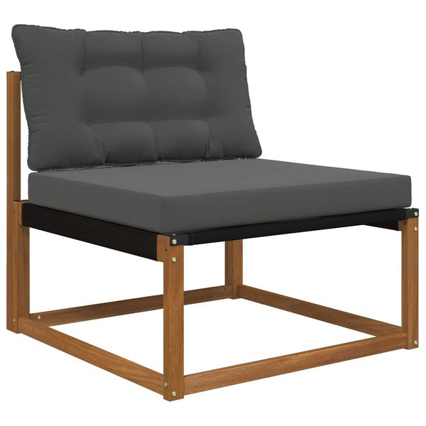 vidaXL Utomhus Soffa Kudde 2 pcs Antracit Polyester