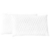 vidaXL Kudde 2 st 60x40x14 cm minnesskum