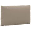 vidaXL Palldynor 3 st taupe oxfordtyg