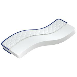 vidaXL Madrass med memoryskum 200 x 90 x 17 cm mjuk