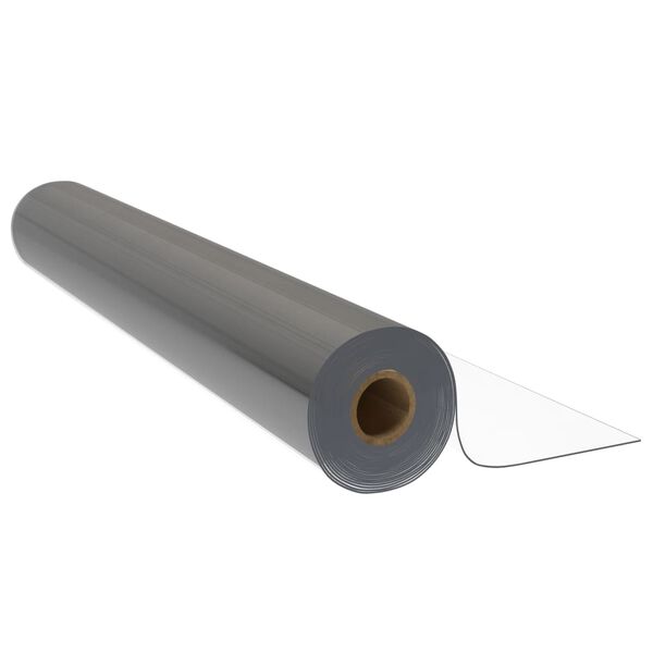 vidaXL Bordsskydd rulle transparent 0,9x15 m 1,6 mm PVC
