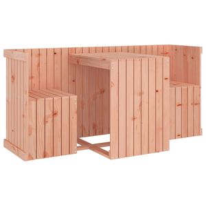 vidaXL Balkonggrupp 2-sits massivt douglastr&auml;
